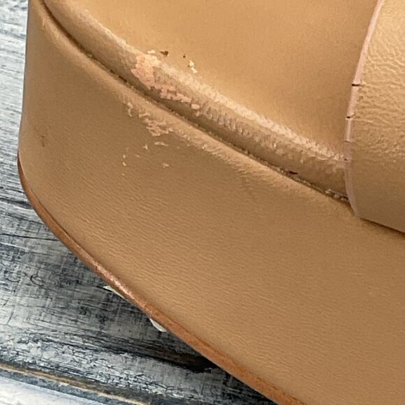 NEW Nordstrom Women’s Noanita-Lea Block Heel Sandals Tan Size 11M - Picture 9 of 12